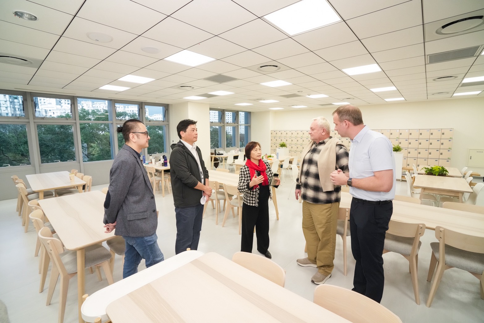 圖3 檔案局說明休息室空間設計及需求