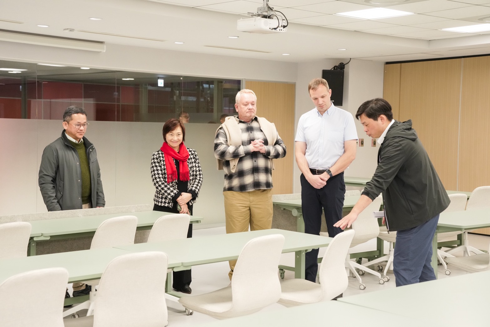 圖4 檔案局說明檔案教室空間設計及需求