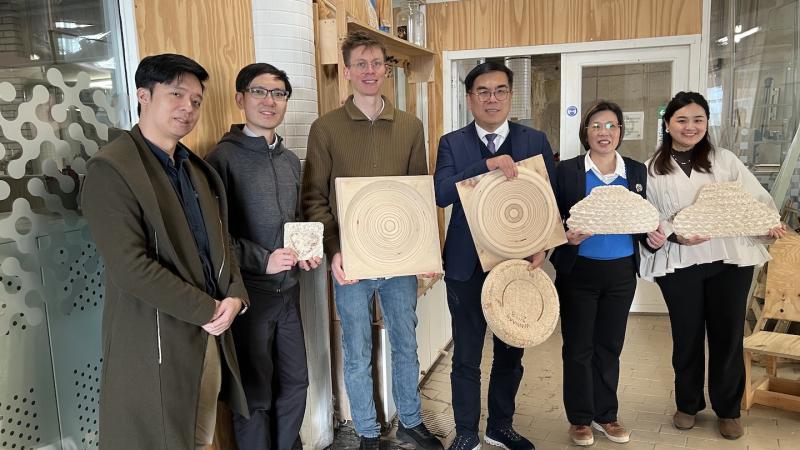 環境部長彭啓明拜會國際頂尖團隊與荷蘭學者 攜手推動「永續城市韌性」與「食品廢棄物管理」跨國合作